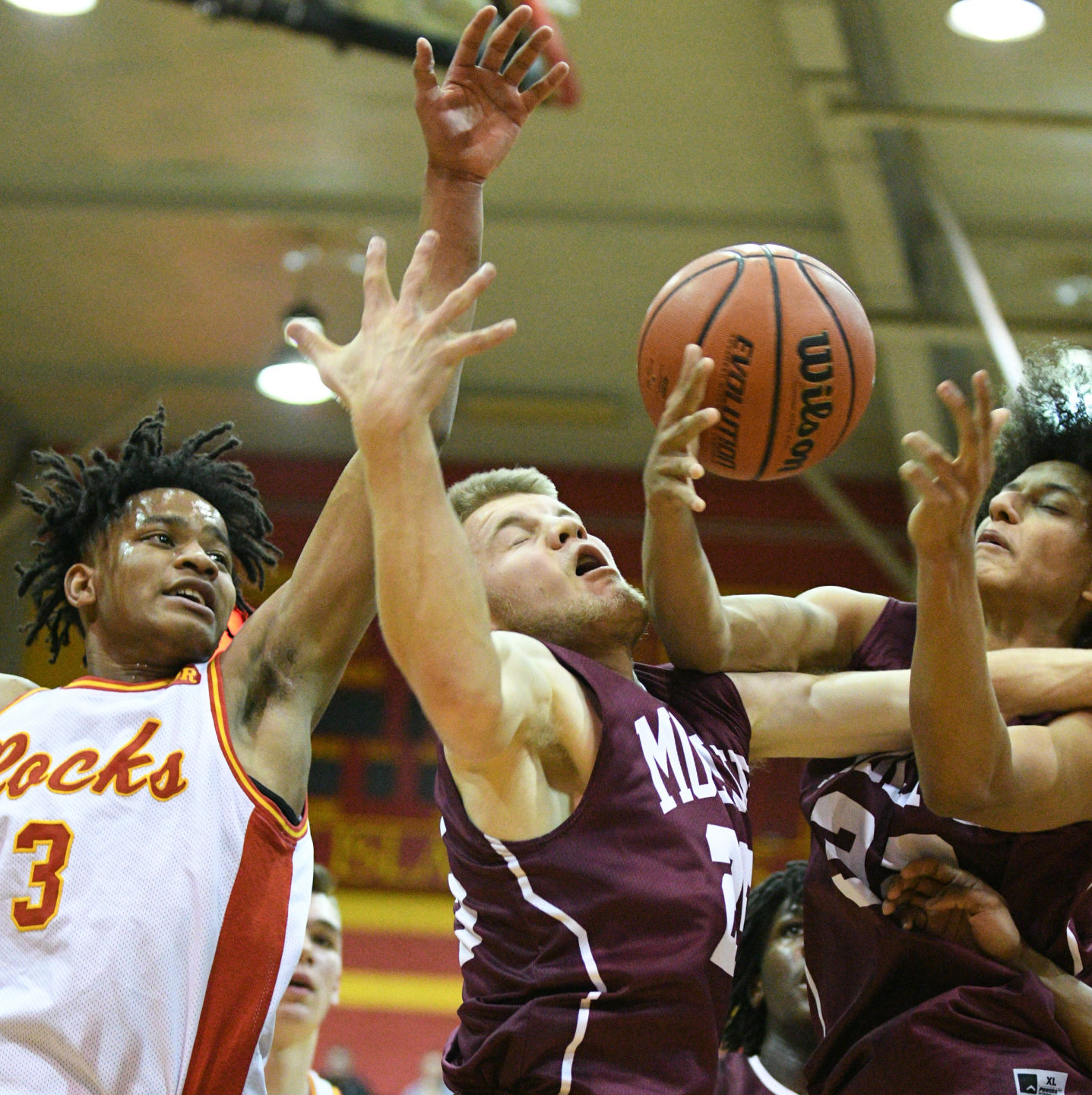 Prep Boys' Basketball: Moline at Rock Island